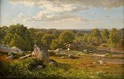 Eugen Ducker Rugen landscape France oil painting artist